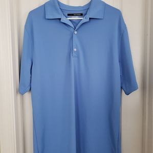 Greg Norman blue polo shirt size M